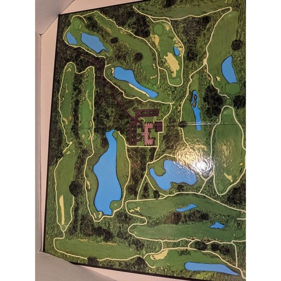 Vintage 1995 Golf The Game Board Game A M Company 1995 Complete Rare - Picture 7 of 9